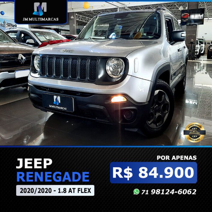 JEEP RENEGADE 1.8 AUTOMÁTICO FLEX