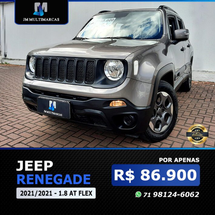 JEEP RENEGADE 1.8 AUTOMÁTICO FLEX