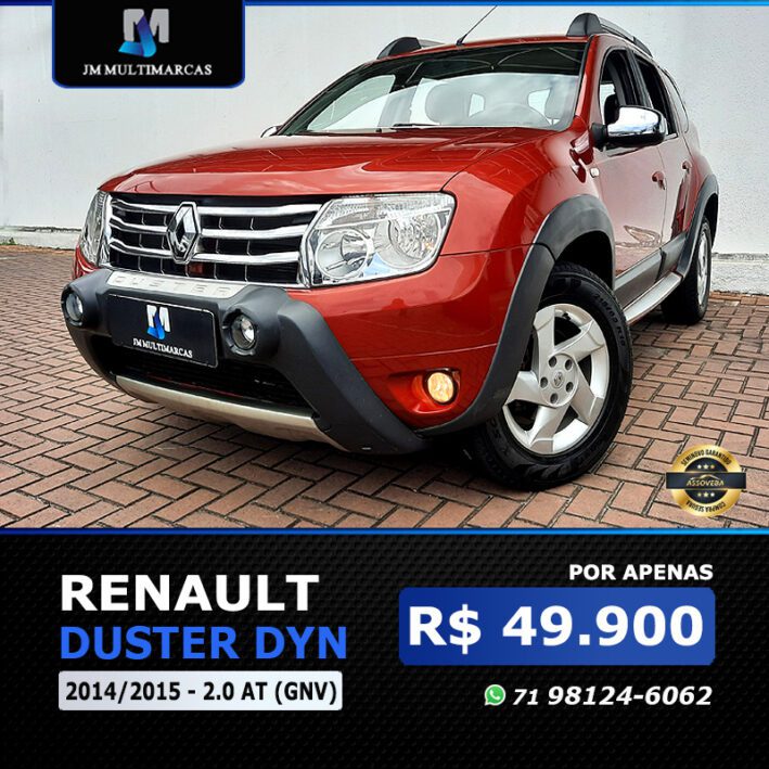 RENAULT DUSTER DYNAMIQUE 2.0 AUT. GNV