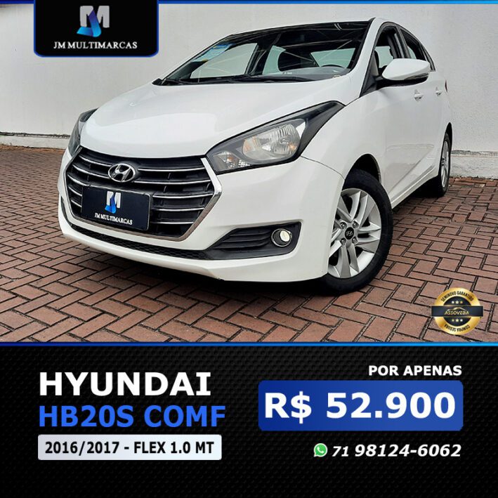 HYUNDAI HB20S 1.0 COMFORT MANUAL FLEX