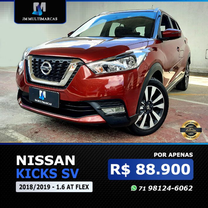 NISSAN KICKS SV 1.6 AUTOMATICA FLEX