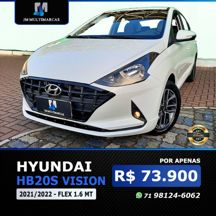 HYUNDAI HB20S 1.6M VISION FLEX