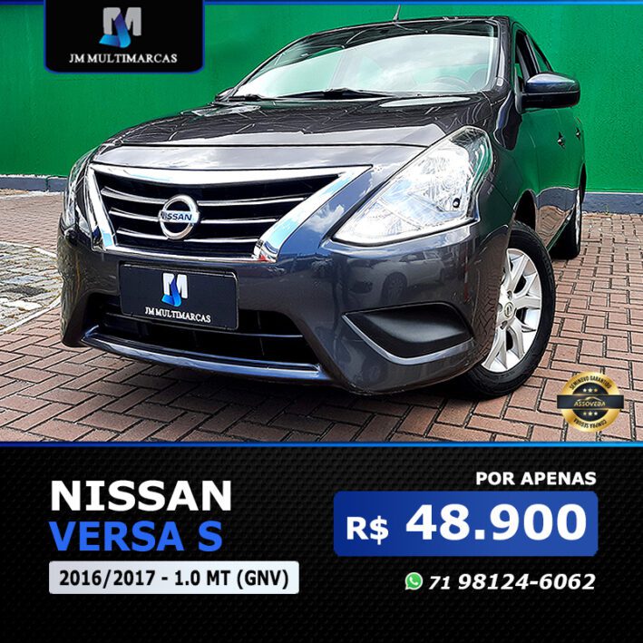 NISSAN Versa S 1.0 GNV