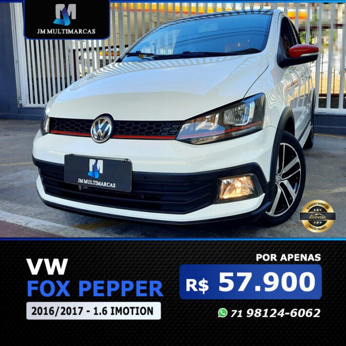 VOLKSWAGEN FOX PEPPER 1.6 IMOTION FLEX