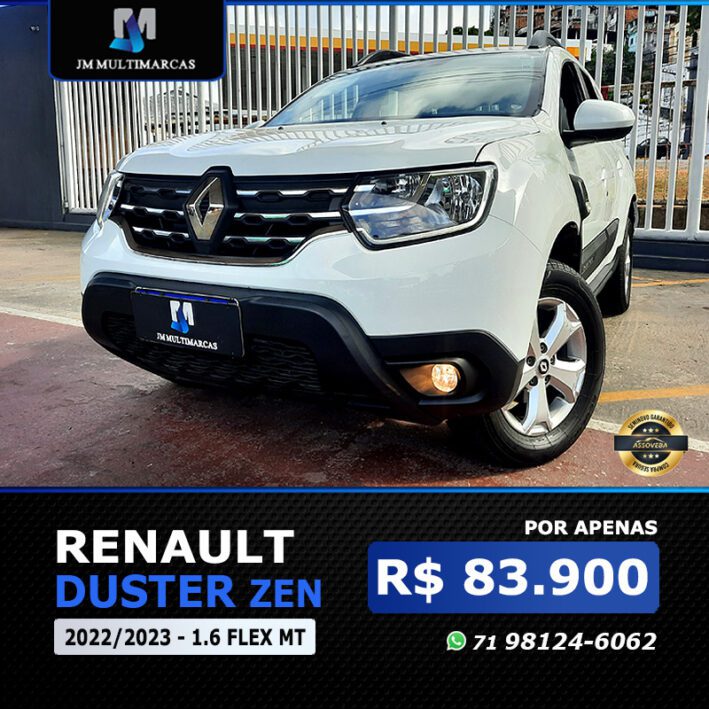 RENAULT DUSTER ZEN 1.6 FLEX