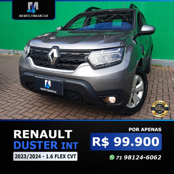 RENAULT DUSTER INTENSE PLUS 1.6 CVT FLEX