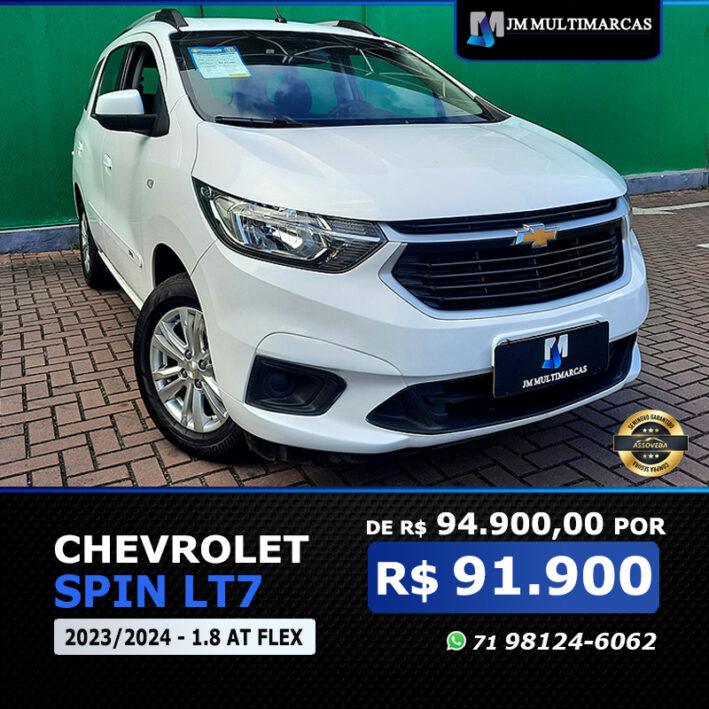 CHEVROLET SPIN LT7 1.8 AT FLEX