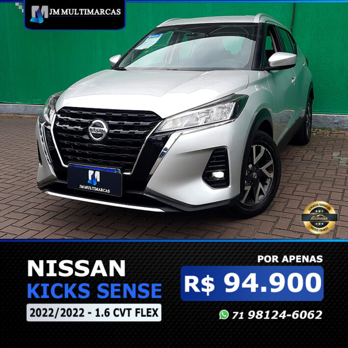 NISSAN Kicks Sense CVT FLEX